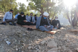 گزارش تصویری کارکنان جهاددانشگاهی در جوار شهدای گمنام یاسوج